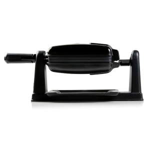 DOMO DO9224W Waffle Maker - Aparat dublu de vafe pentru vafe belgiene - Acoperire antiaderenta - 1400W - Negru - Img 2