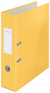 Dosar Leitz Cosy A4, 600 foi, 8 cm latime, galben cald, cod 10610019