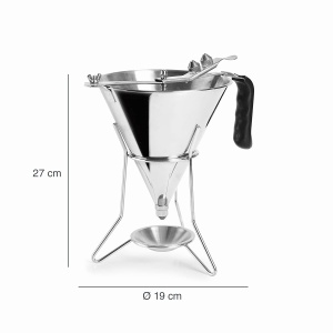 Dosier cu Duza Lacor 67150, Capacitate 2L, Inox 1810 - Img 2