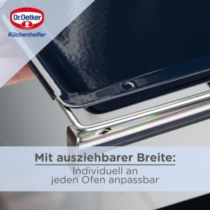 Dr Oetker Backblech Back-Liebe Emaille Albastru Reglabil Rezistent la Zgarieturi - Img 3