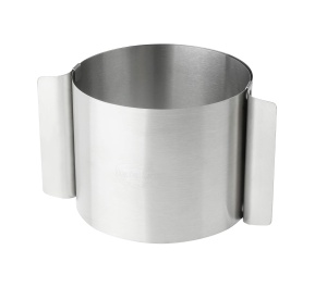 Dr Oetker Tortenring ajustabil 10-18 cm din inox argintiu