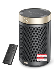 Dreo Heater 316 Gold 1500W Termostat Protectie Supraincalzire si Rasturnare Timer 12 Ore