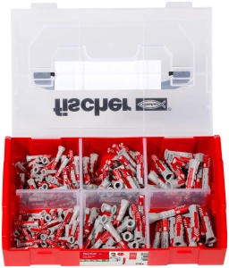 Dublu set de dibluri fischer FixTainer DuoPower, 210 piese, diverse dimensiuni - Img 5