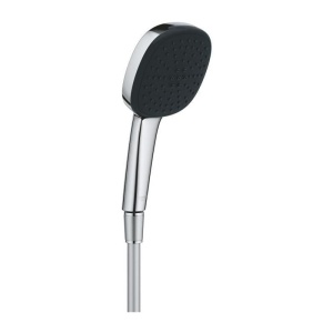 Dus cu mana GROHE Vitalio Comfort 110, 2 tipuri de jeturi, crom, 1.5m - Img 3