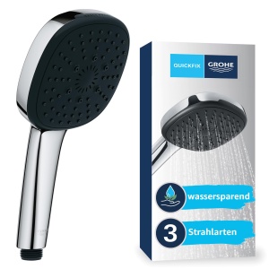 Dus cu mana GROHE Vitalio Comfort 110, 3 moduri de jet, crom, 110 mm