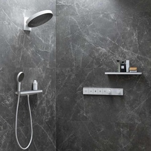 Dus cu mana hansgrohe Rainfinity, 3 moduri de jet, 130 mm, crom - Img 7