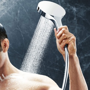 Dus cu mana hansgrohe Rainfinity, 3 moduri de pulverizare, crom, 130 mm - Img 2