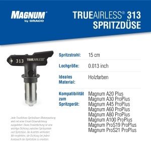 Duza Airless Graco TRA313 cu tehnologie SoftSpray, 15 cm, 0,013 - Img 3