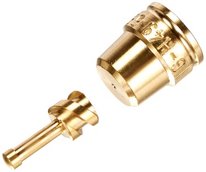 Duza de pulverizare GLORIA G-H 49-55, din alama, 1 mm, unghi 55