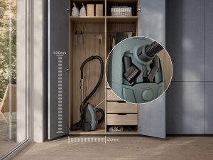 Electrolux EB51C1OG, Aspirator cu punga, Ocean Green, 2 bucati - Img 7