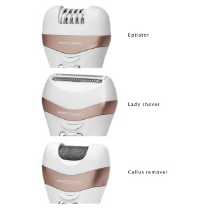 Epilator 3-in-1 ProfiCare PC LBS 3002, Alb, cu acumulator si LED - Img 7