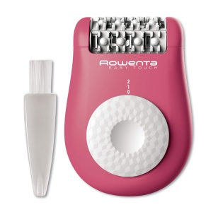 Epilator electric Rowenta Easy Touch EP1110F0, 24 pinzete, culoare rozalb