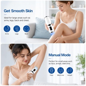 Epilator IPL Mulbijeo, 999.999 impulsuri, 21J, racire integrata - Img 4