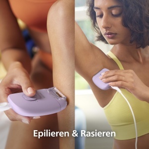 Epilator Philips Series 2000 BRE23700 Epilare si Ras Cablu Set Complet - Img 5