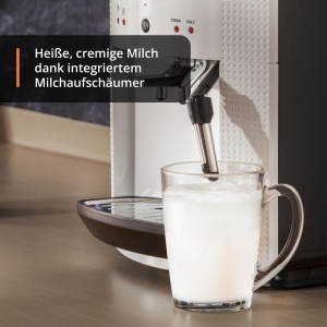 Espressor automat Krups Arabica Picto EA810570 Compact Alb Cu functie de spumare lapte - Img 4