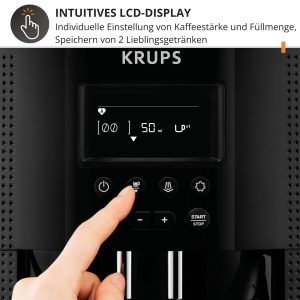 Espressor automat Krups Essential EA816031 Negru Functie 2 cesti Display LCD - Img 5