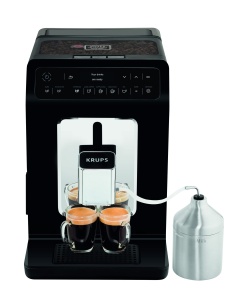 Espressor automat Krups Evidence EA8918 OLED 12 bauturi functie cappuccino negru - Img 2