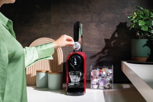 Espressor Bialetti Gioia Plus pentru capsule din aluminiu, inclusiv 48 capsule, alb - Img 3