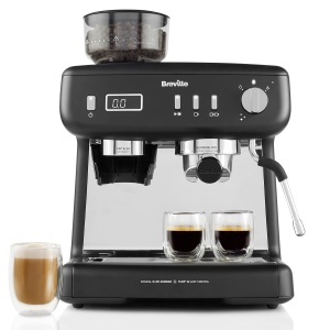 Espressor Breville Barista Max VCF152X Rasnita Integrata Functie de Spumare Lapte Timer de Precizie 15 Bari Negru - Img 4