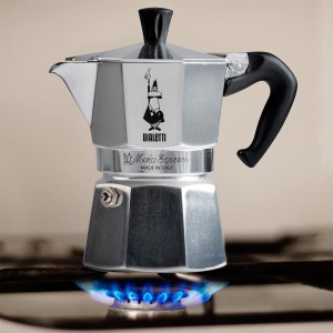 Espressor cafea Bialetti Moka Express, 18 cesti (800 ml), aluminiu, argintiu - Img 4