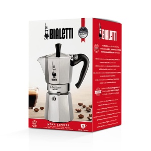 Espressor cafea Bialetti Moka Express, 9 cesti, 420 ml, aluminiu, argintiu - Img 5