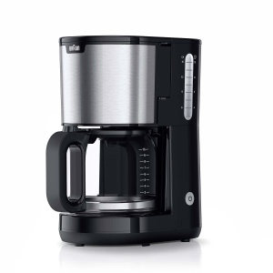 Espressor cafea Braun PurShine KF 1500 BK, 10 cesti, 1000W, negru