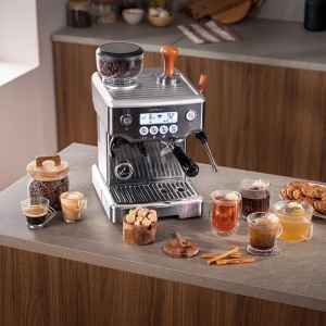 Espressor cafea Cecotec Barista Power Espresso 20 Barista Steel Grind, 2200W, 20 bar, rasnita integrata, rezervor 2,1L - Img 8