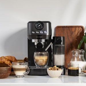 Espressor cafea Cecotec Power Espresso 20, 1350 W, rezervor lapte 700 ml - Img 2
