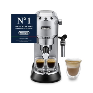 Espressor cafea DeLonghi Dedica EC685, 15 bar, design compact, metal