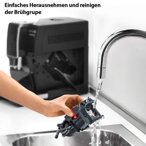 Espressor cafea DeLonghi Dinamica ECAM 350.55.B, 1.8L, Negru, LatteCrema - Img 4