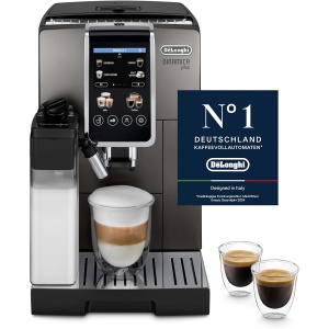 Espressor cafea DeLonghi Dinamica Plus ECAM380.95.TB, 1450W, TitanNegru