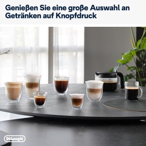 Espressor cafea DeLonghi Dinamica Plus ECAM382.70.B, 1450W, Negru - Img 5