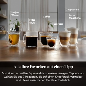 Espressor cafea DeLonghi Magnifica Evo ECAM292.81.SB, 7 retete, LatteCrema, argintiu - Img 4