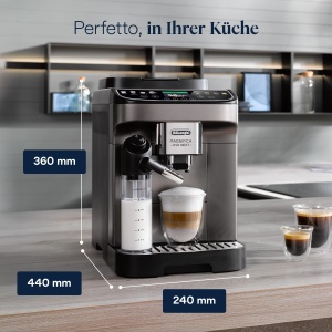 Espressor cafea DeLonghi Magnifica Evo Next, 13 bauturi, Touch Display, Titan - Img 8