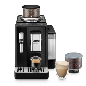 Espressor cafea DeLonghi Rivelia EXAM440.35.B, 8 bauturi, Touch-Display 3,5, Onyx Negru