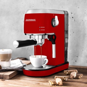 Espressor cafea Design Espresso Piccolo Rot, 1.5L, 19 bar, inox - Img 2