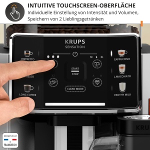 Espressor cafea KRUPS Sensation Milk EA912E, 6 specialitati, tehnologie Milk Maestro - Img 6