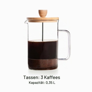 Espressor cafea Lacor 62163, capacitate 0,35 litri, din inox si borosilikat - Img 2