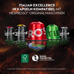 Espressor cafea Lavazza Qualita Rossa, 80 capsule, intensitate 1013, aromatizat - Img 2