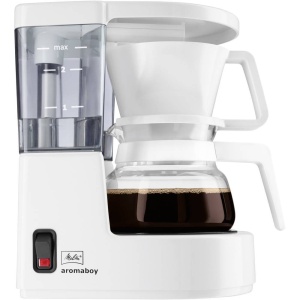 Espressor cafea Melitta Aromaboy, 2 cesti, 550W, alb