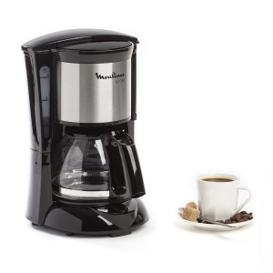 Espressor cafea Moulinex FG150813, 6 cesti, 600W, NegruInox