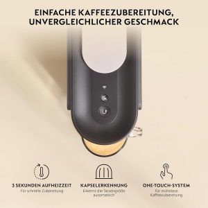 Espressor cafea Nespresso Delonghi Vertuo Up, 1.4L, 5 dimensiuni, gri - Img 4