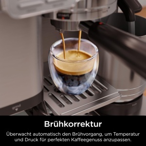 Espressor cafea Ninja Luxe Pro ES701EU, 3-in-1, cu 5 setari de spumare, argintiu - Img 5