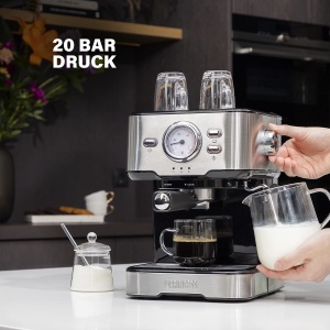Espressor cafea Princess 249412, 1100 Watt, 1.5 Litri, cu spumator de lapte - Img 6