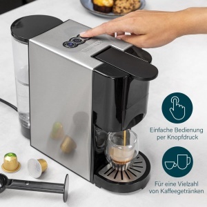 Espressor cafea Princess 249450, 1450W, 800ml, NegruSilver - Img 6