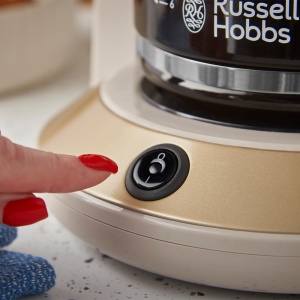 Espressor cafea Russell Hobbs Bronte, 1,25 l, 10 cesti, steingrau - Img 4