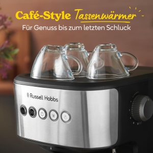 Espressor cafea Russell Hobbs Heaton 28700-56, 15 bar, 1.5l, inox - Img 6