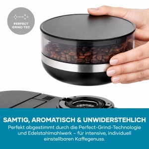 Espressor cafea Severin Filka, 2L, 1520W, Negru - Img 6