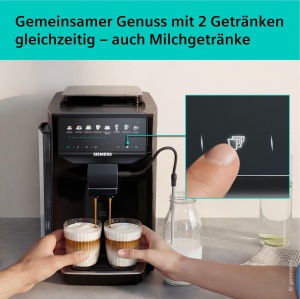 Espressor cafea Siemens EQ500 iAroma, 8 bauturi, negru - Img 5