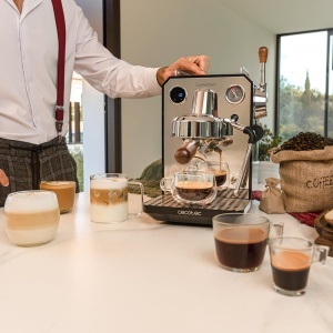 Espressor Cecotec Barista Baristeo Intima 15 Bar Sistem Vorbruh Rezervor 17L - Img 4